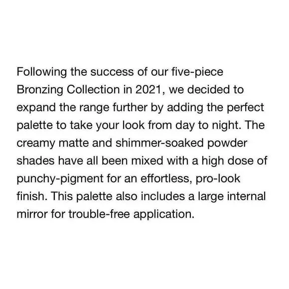 CIATE LONDON | Brazilian Glow • 24 Shade Eyeshadow Palette 1.23 oz / 35 g • NIB - Picture 8 of 9